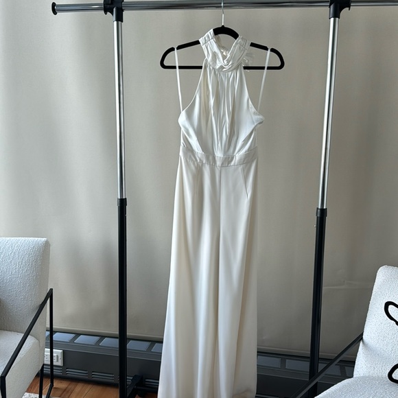 Anthropologie BHLDN Jill Stuart High Neck Jumpsuit - Picture 2 of 4